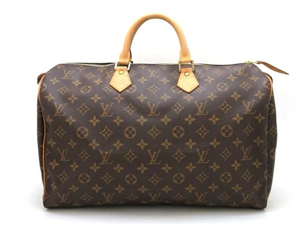 LOUIS VUITTON Speedy Handbag Boston Bag Monogram